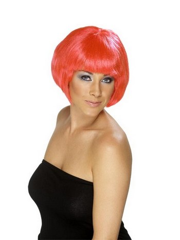 (image for) Babe Fushia Bob Glamour Wig